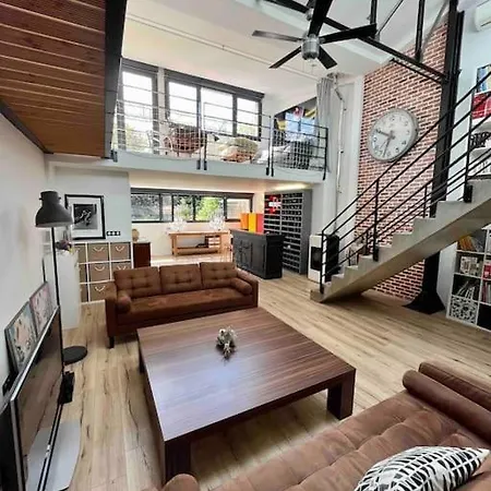 Rare ! Loft Atypique Centre-ville Parking Jardin Реймс