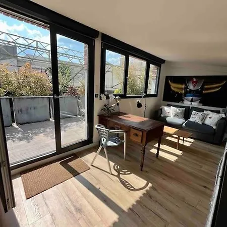Holiday home Rare ! Loft Atypique Centre-ville Parking Jardin *