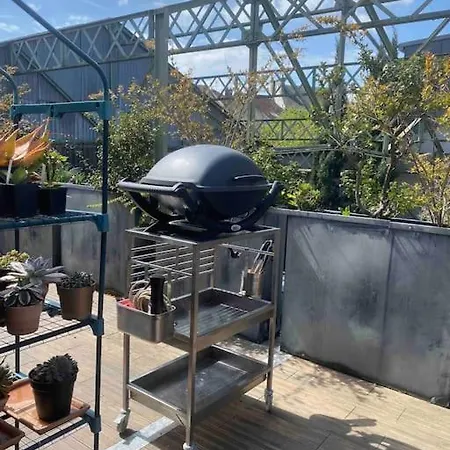 Rare ! Loft Atypique Centre-ville Parking Jardin Дом отдыха Реймс