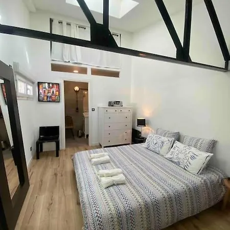 Hébergement de vacances Rare ! Loft Atypique Centre-ville Parking Jardin Reims